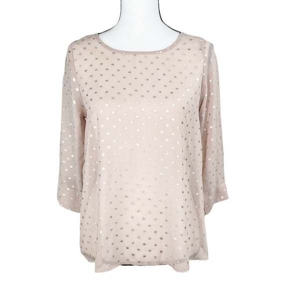 Everly Polka Dot Blouse - Picture 1 of 7